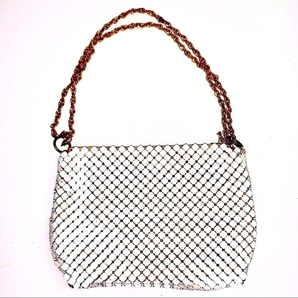 Whiting and Davis Mesh Chain Mail Bag Vintage